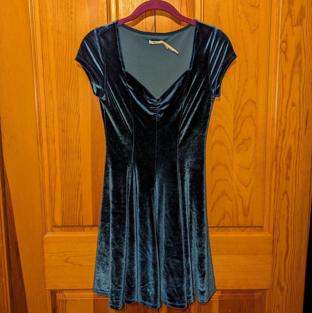 Kimchi Blue Velvet Mini Dress